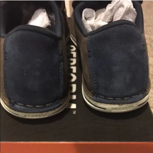 Merrell Men's Bask Moc Slip-On Shoe Brindle NEW - Picture 4 of 6